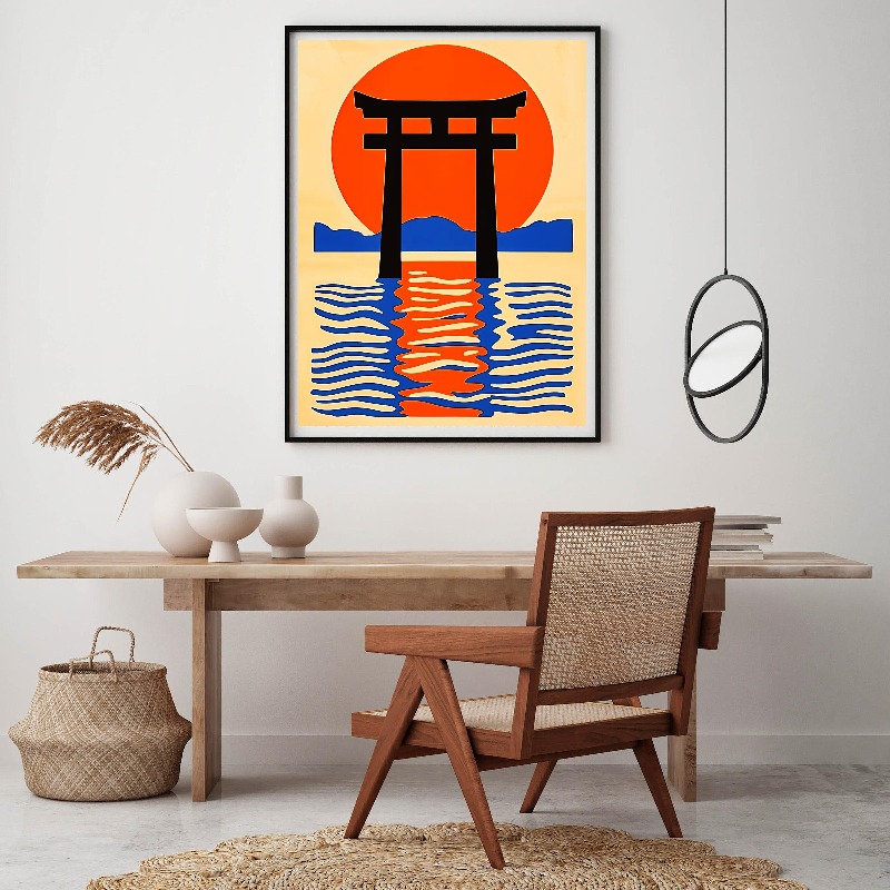 Toile d'illustrations japonais - Japanese Minimalist Lifestyle avis et prix