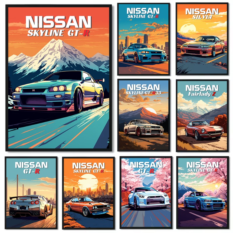 Affiche de voiture de sport cl - Japanese Lifestyle Home avis et prix