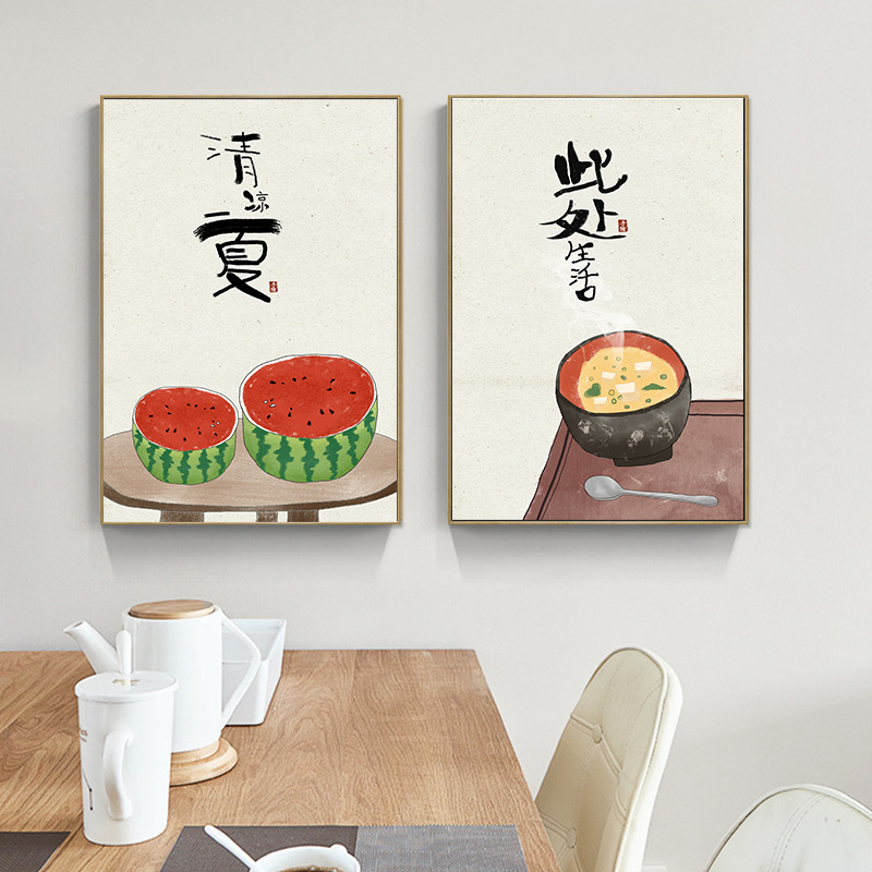 Affiches de nourriture et de c - Japanese Restaurant Lifestyle avis et prix