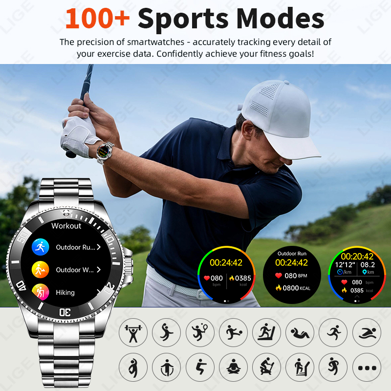 Montre connectée LIGE, nouveau - Japanese Active Lifestyle avis et prix