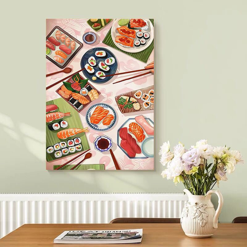 Affiches de sushi au saumon, i - Japanese Restaurant Lifestyle avis et prix