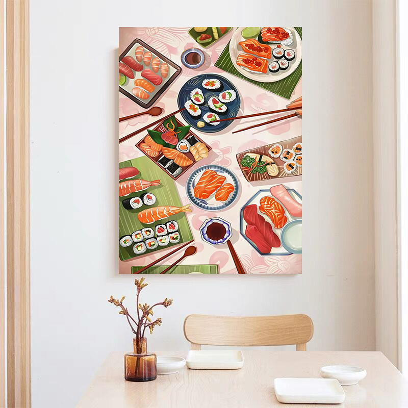 Affiches de sushi au saumon, i - Japanese Restaurant Lifestyle avis et prix