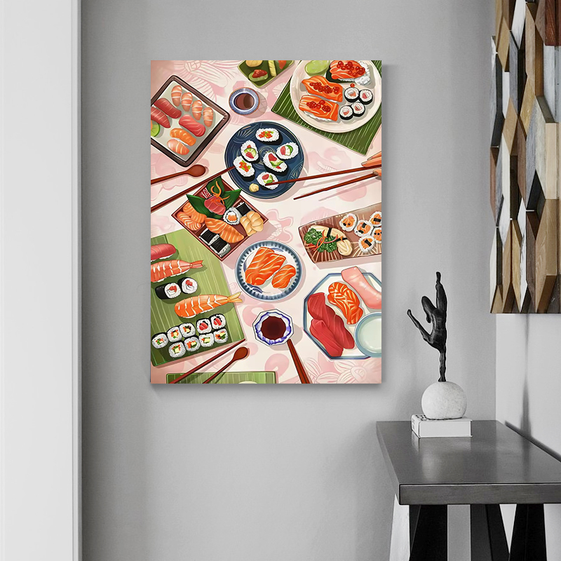 Affiches de sushi au saumon, i - Japanese Restaurant Lifestyle avis et prix