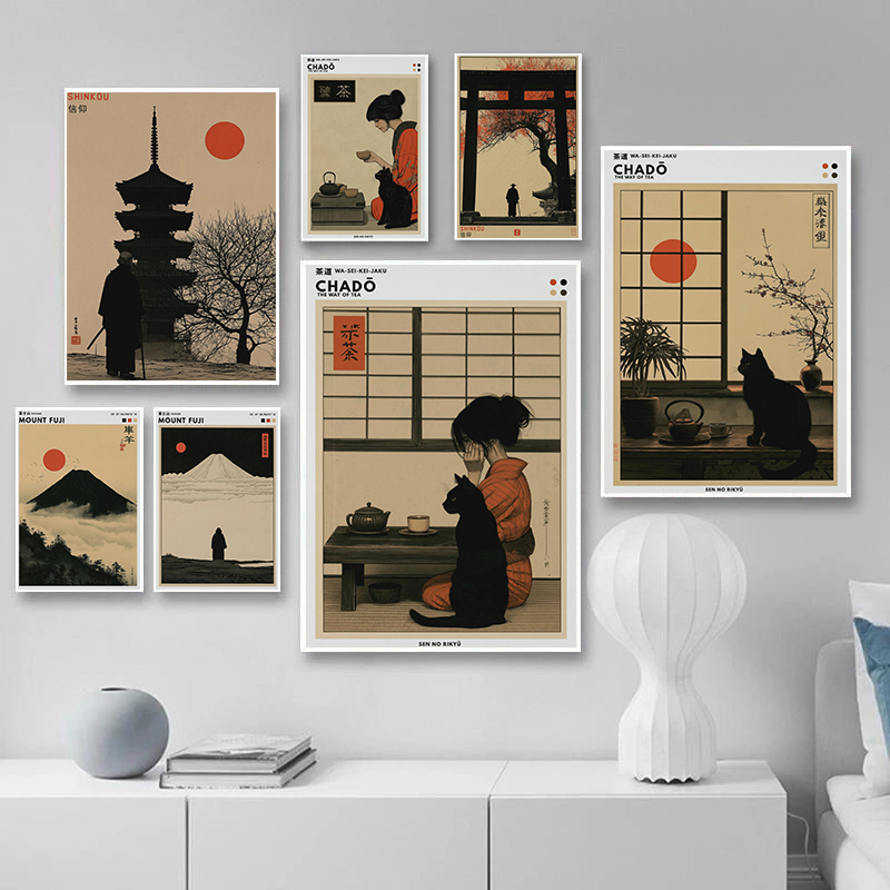 Affiche minimaliste japonaise  - Japanese Minimalist Lifestyle avis et prix
